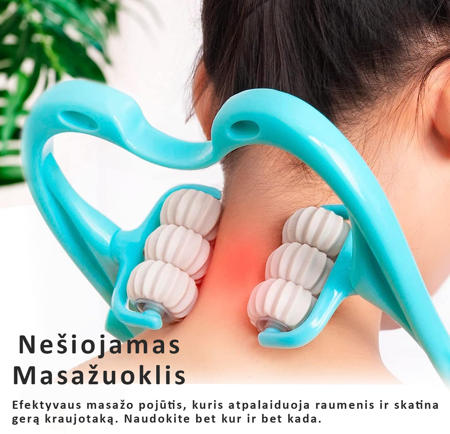 Fruitis™ Universalus Kūno Masažuoklis Skausmo Malšinimui Ir Atpalaidavimui