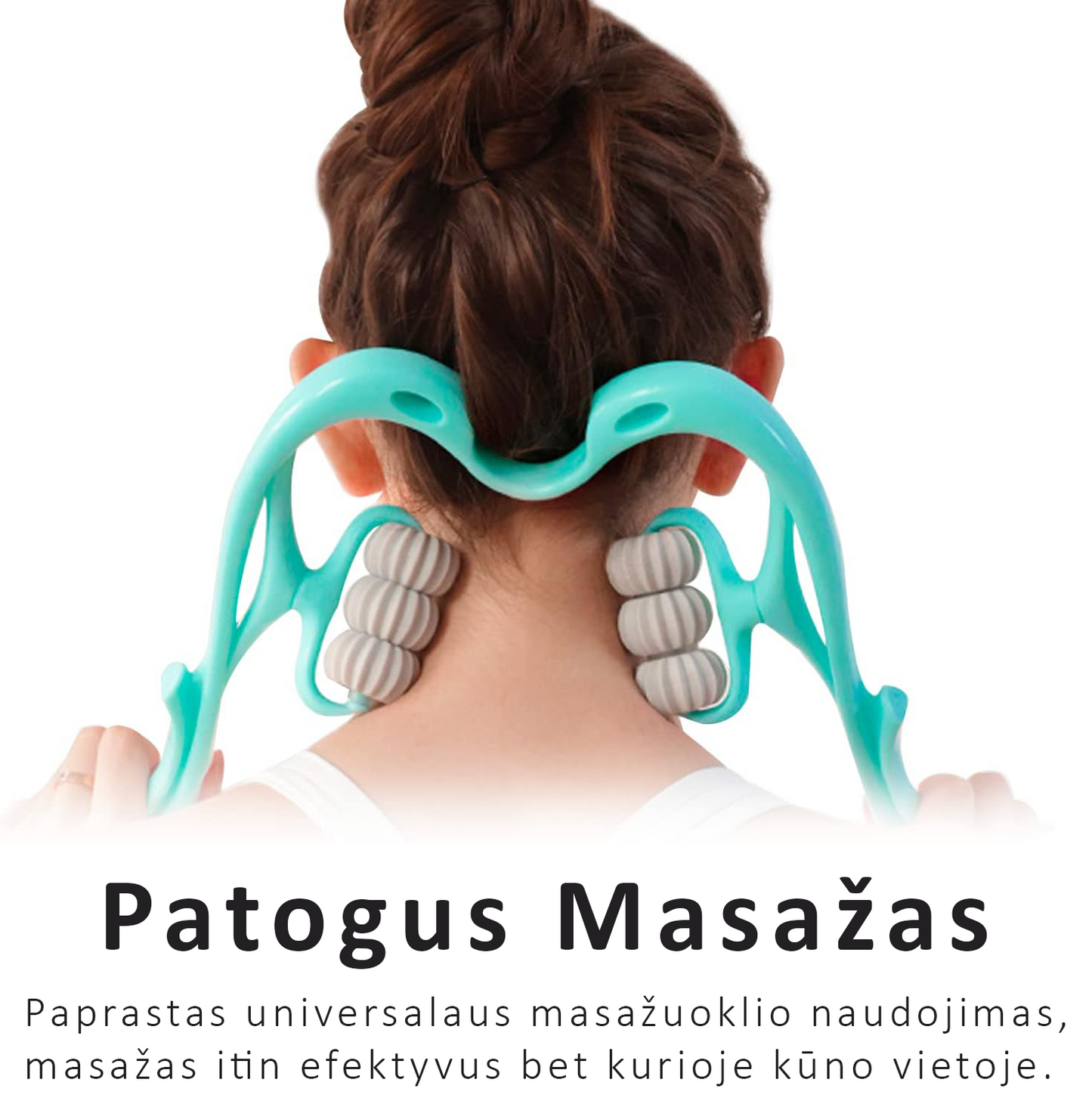 Fruitis™ Universalus Kūno Masažuoklis Skausmo Malšinimui Ir Atpalaidavimui